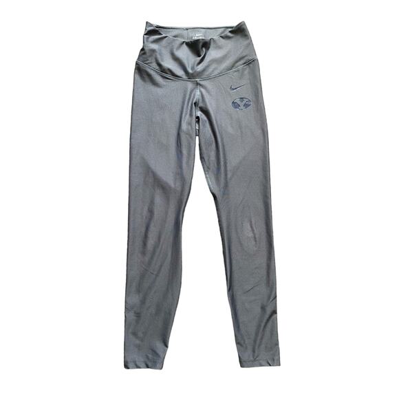 Womens Medium BYU Nike Dri Fit Leggings - Picture 1 of 5